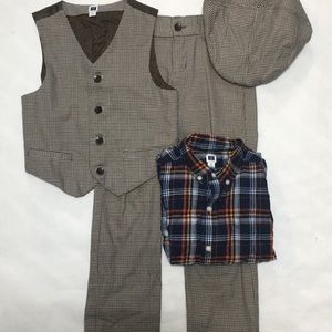 Janie and Jack Houndstooth set.